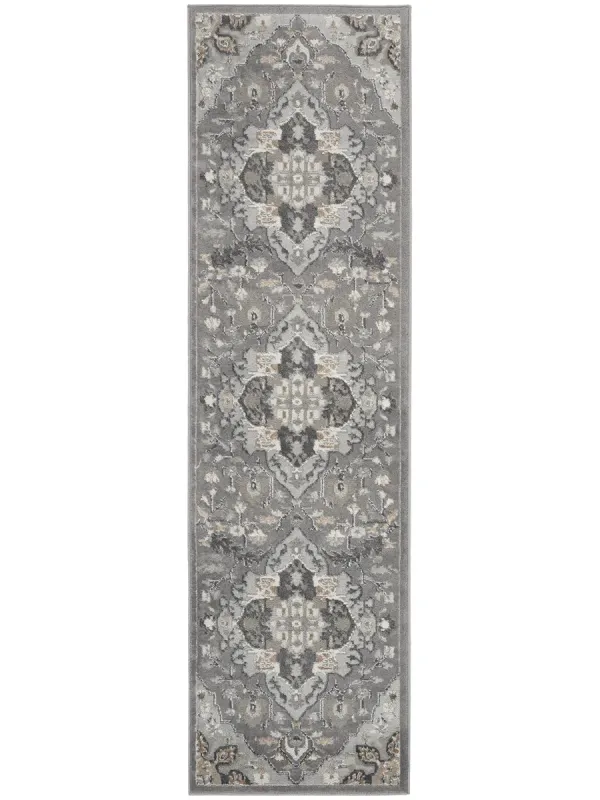 Elation ETN09 Gray 2'3" x 7'6" Rug