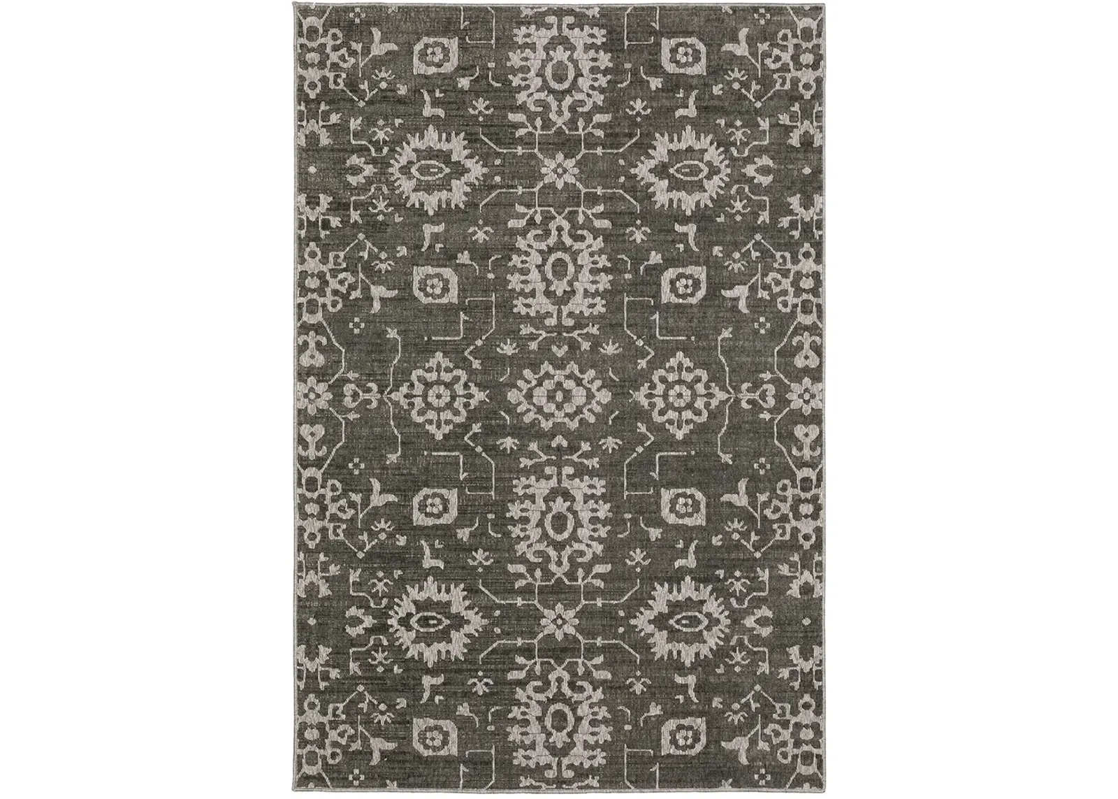 Intrigue 7'10" x 10'10" Grey Rug