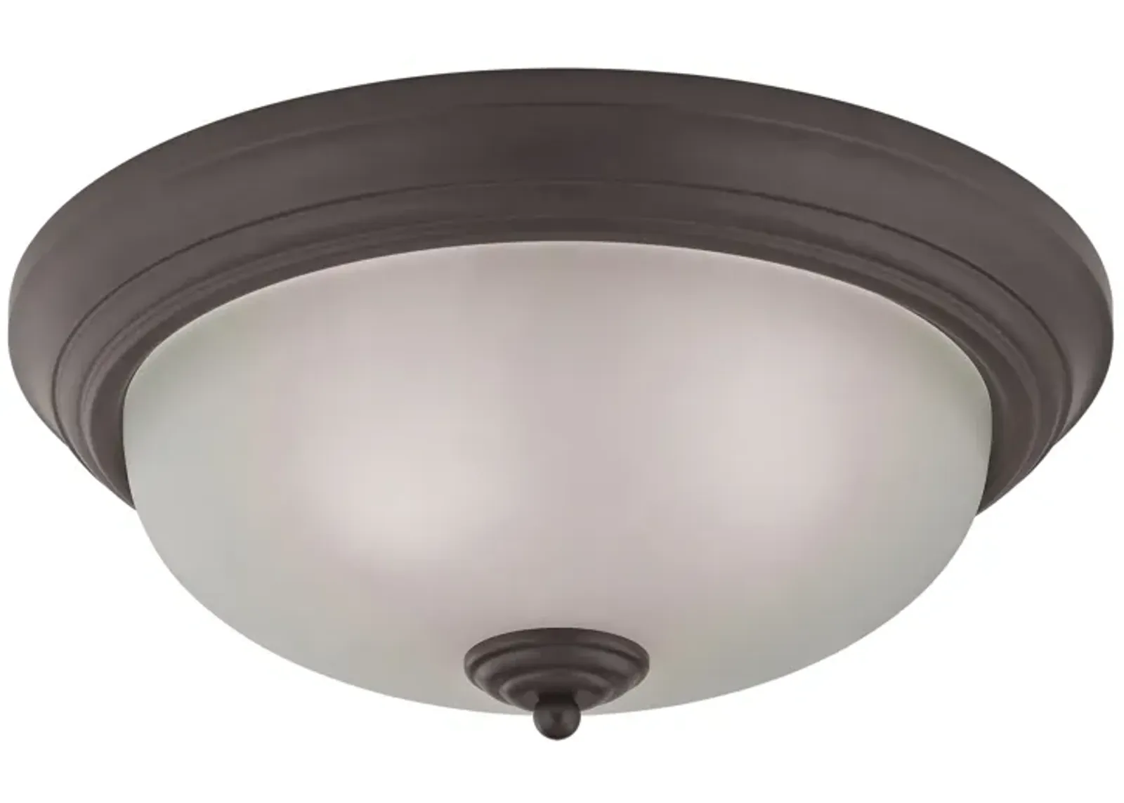 Bronze Huntington 15'' Wide 3-Light Flush Mount