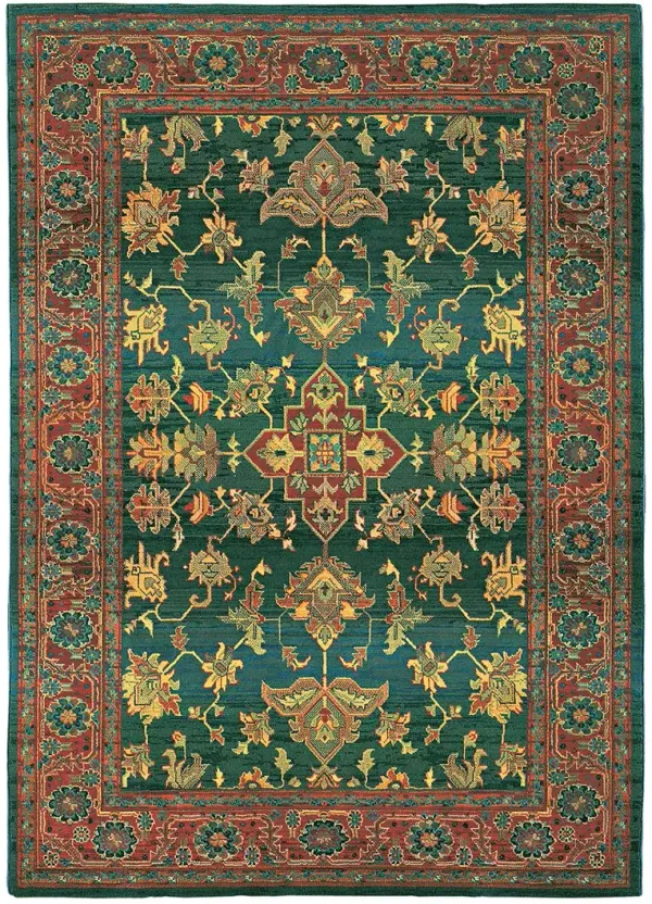 Kharma 9'9" x 12'2" Blue Rug