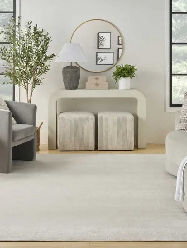 Nourison Essentials NRE02 Ivory/Gold 7' x 10' Rug