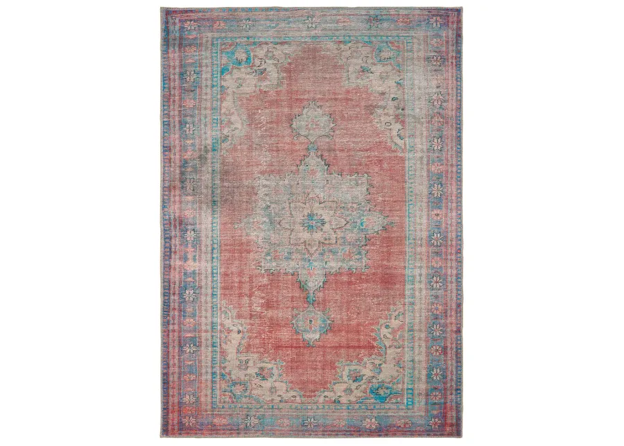 Sofia 1'9" x 2'8" Red Rug