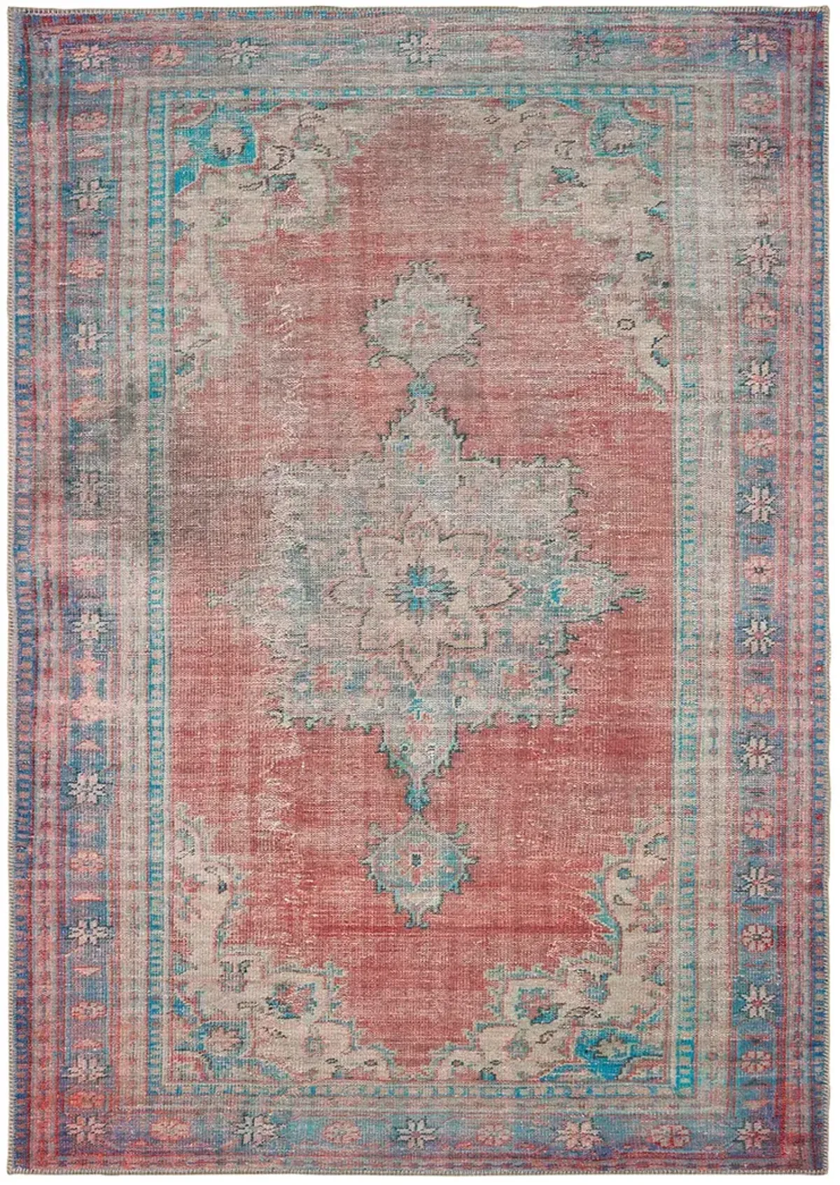 Sofia 1'9" x 2'8" Red Rug