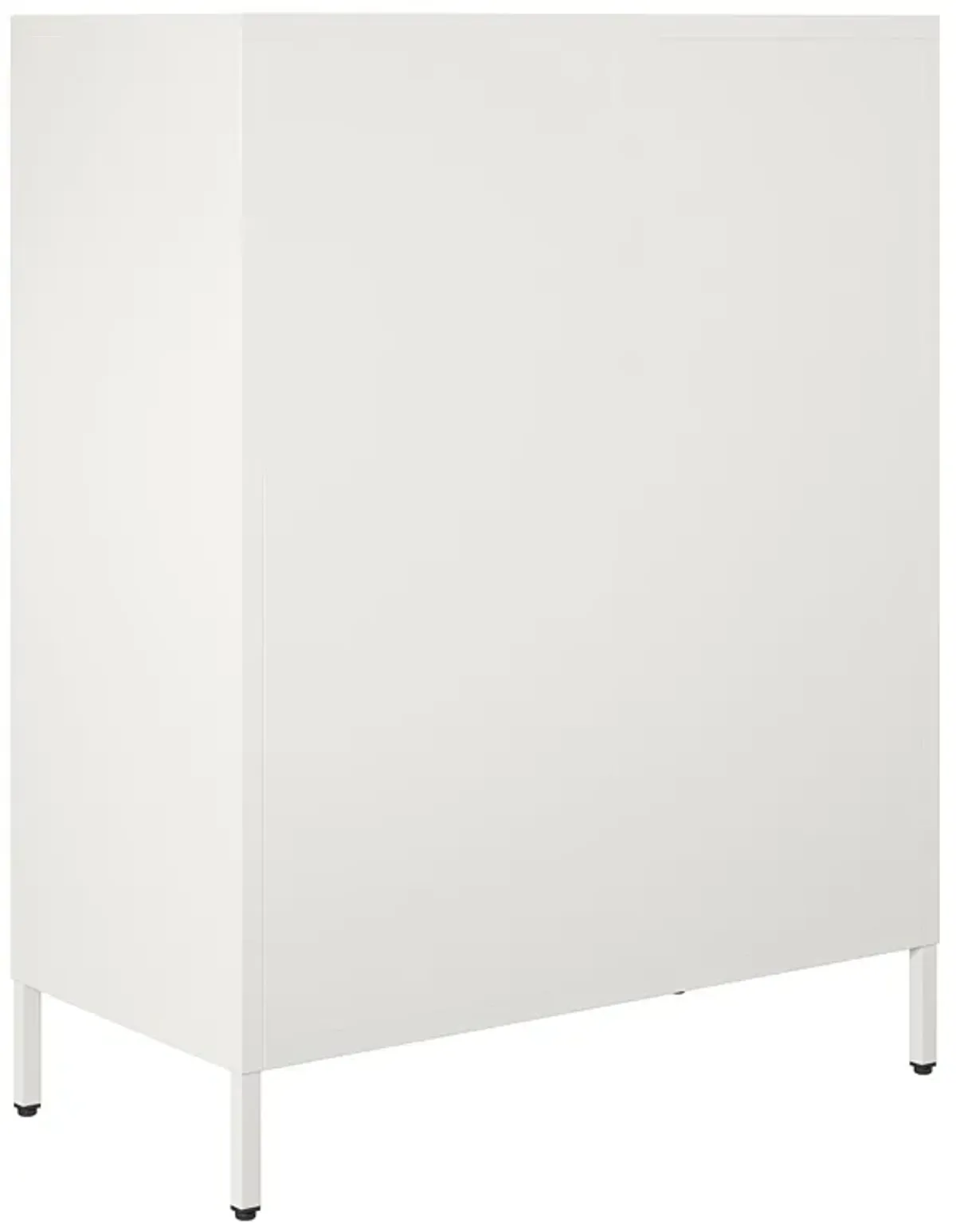 Shadwick 2 Door Storage Cabinet-Mesh Metal Locker