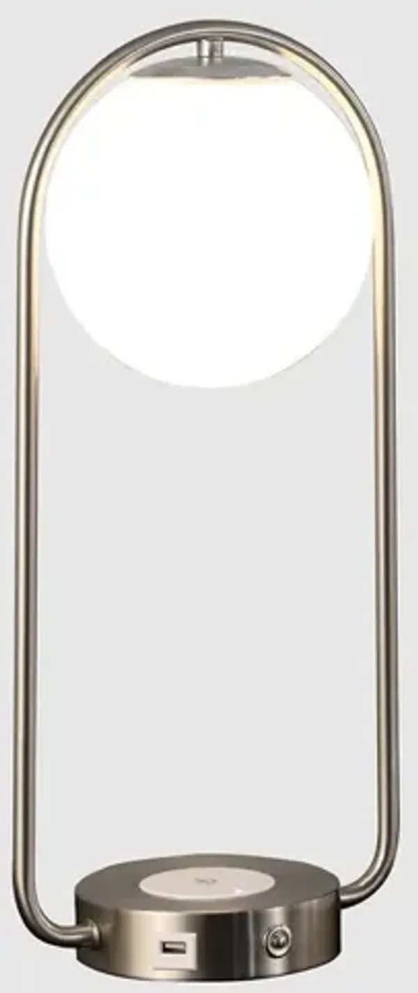 Streamdale Neilsen Retro Table Lamp with Charging & USB