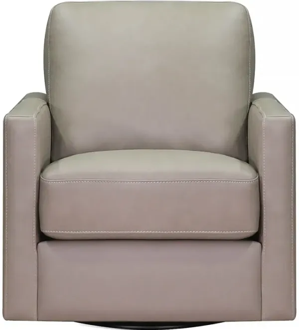 Dillon Swivel Leather Chair