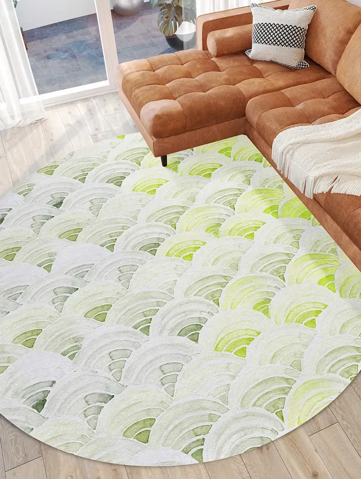 Seabreeze SZ5 Lime-In 8' Rug