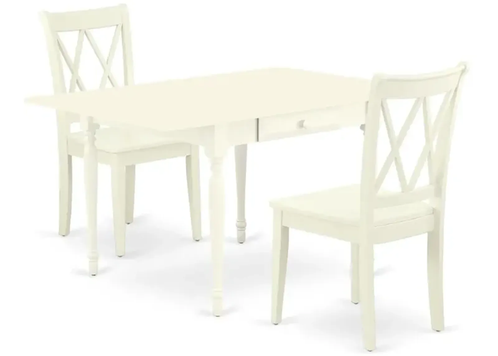 Dining Room Set Linen White