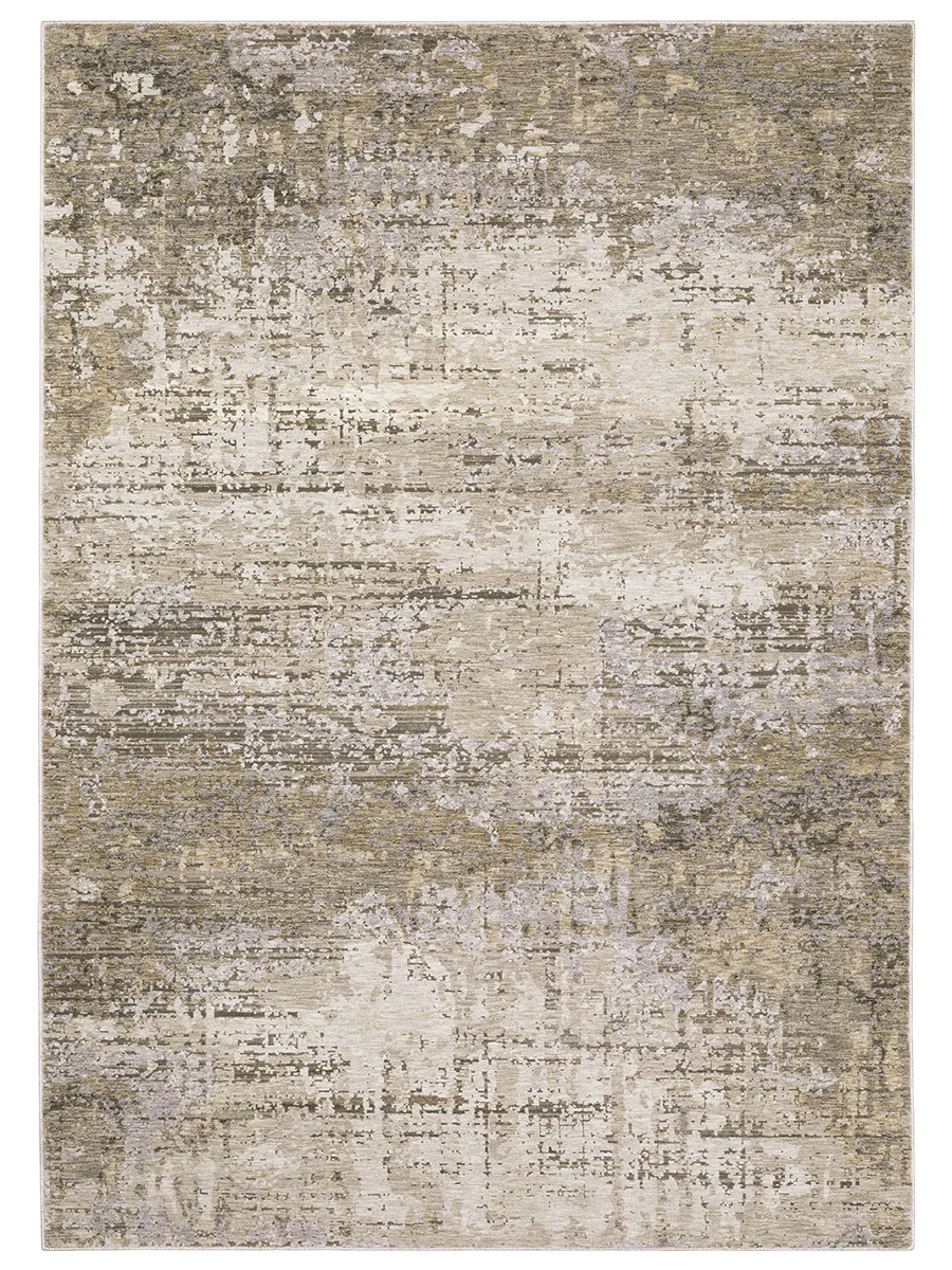 Nebulous 5'3" x 7'6" Beige Rug