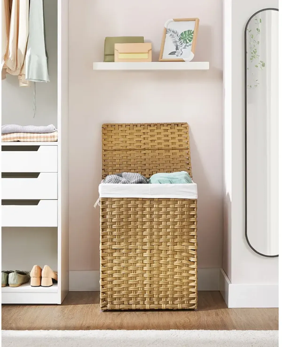 Laundry Hamper Durable and Stylish Design for Convenient Sorting