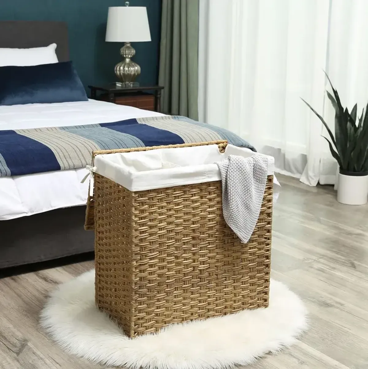 Laundry Hamper Durable and Stylish Design for Convenient Sorting