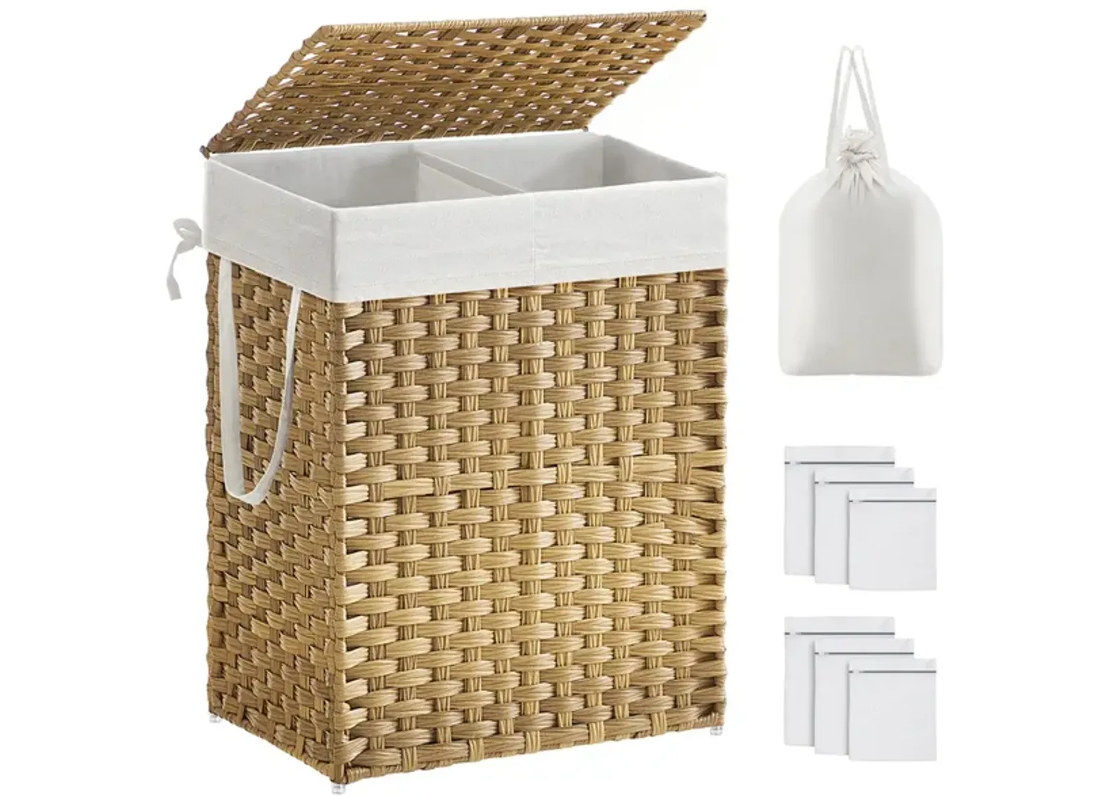 Laundry Hamper Durable and Stylish Design for Convenient Sorting