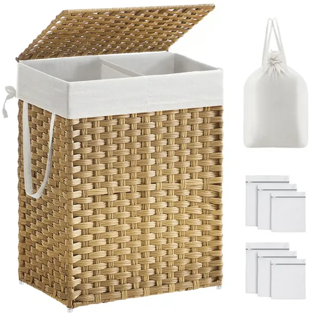 Laundry Hamper Durable and Stylish Design for Convenient Sorting