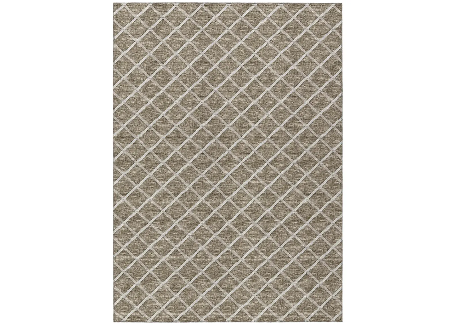 York YO1 Taupe 8' x 10' Rug