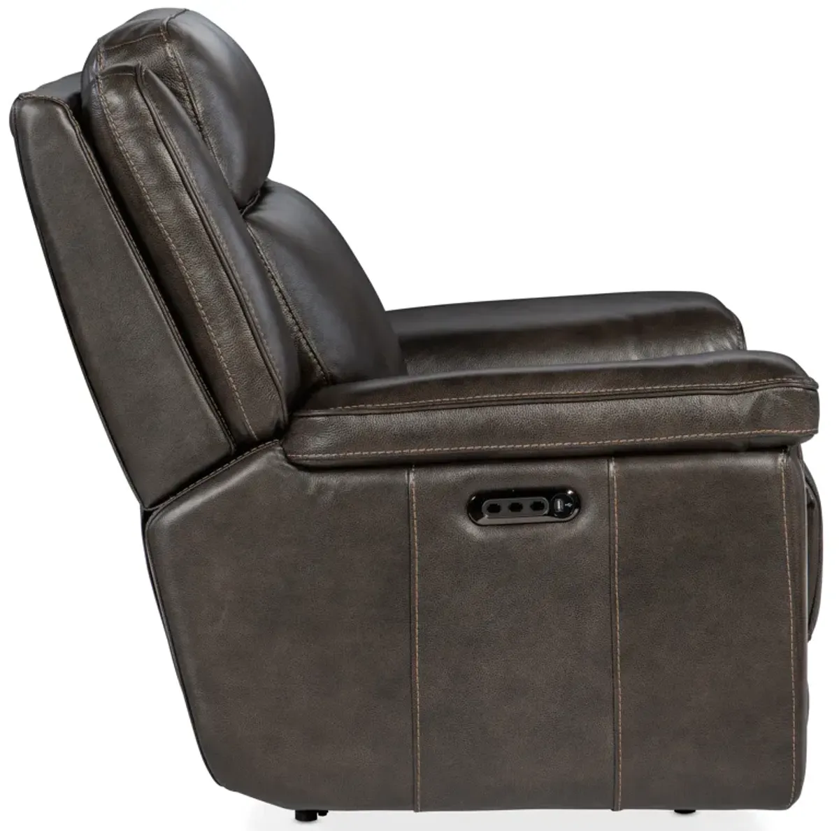 Montel Lay Flat Power Recliner with Power Headrest & Lumbar