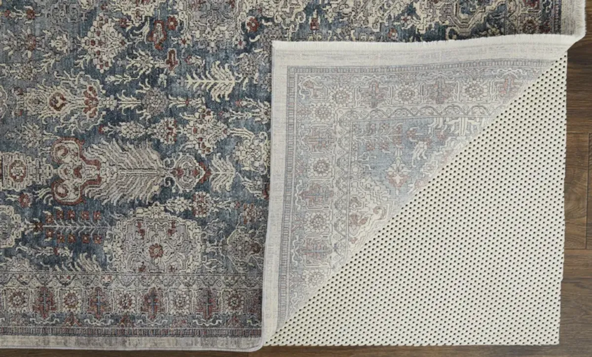 Marquette 39GUF Blue/Ivory 2'8" x 8' Rug