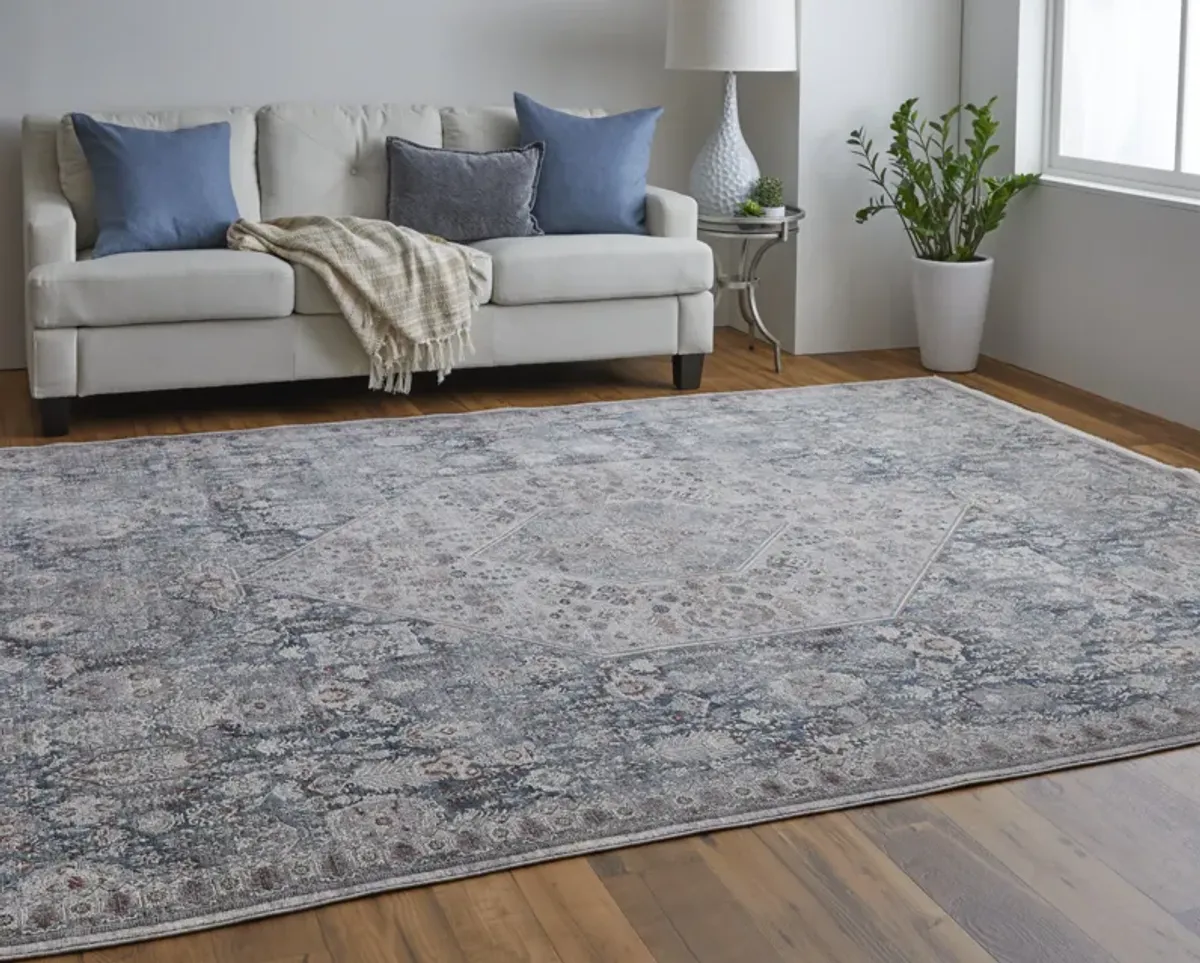 Marquette 39GUF Blue/Ivory 2'8" x 8' Rug