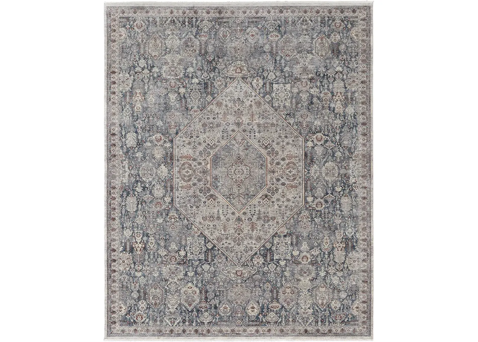 Marquette 39GUF Blue/Ivory 2'8" x 8' Rug