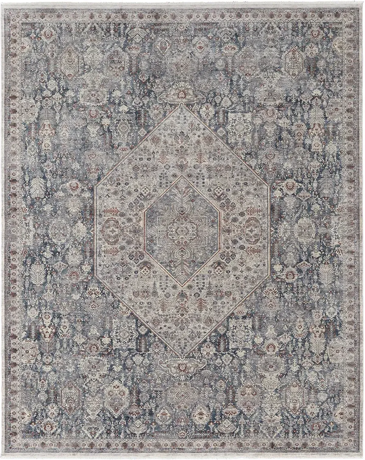 Marquette 39GUF Blue/Ivory 2'8" x 8' Rug