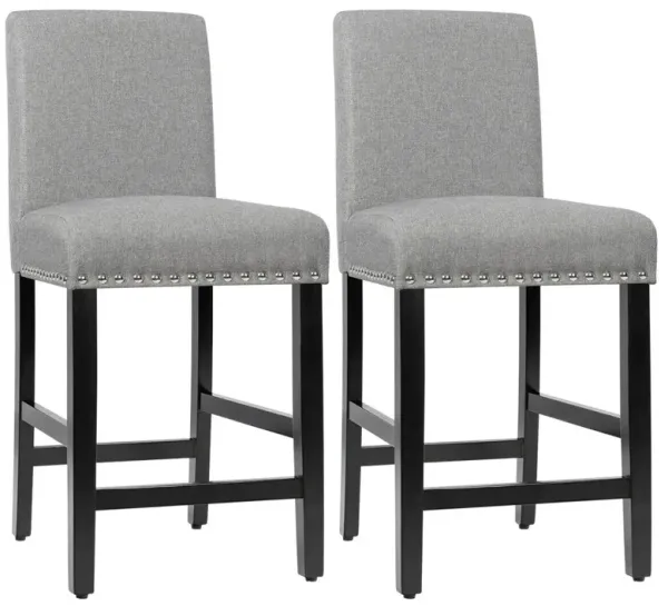 25 Inch Kitchen Chairs with Rubber Wood Legs