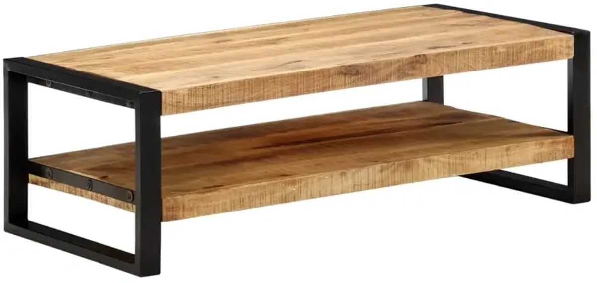 vidaXL Coffee Table 47.2x23.6x15.7 Solid Mango Wood