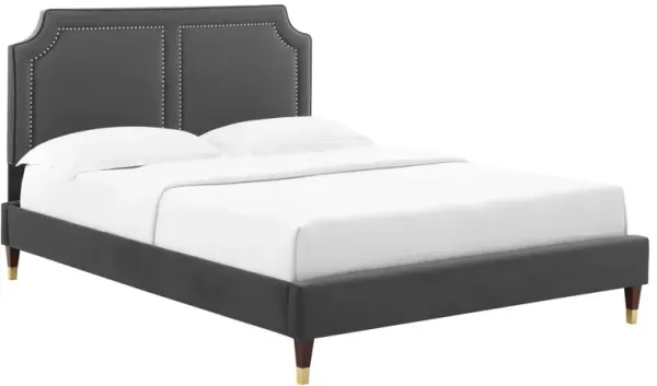 Modway - Novi Performance Velvet Queen Bed