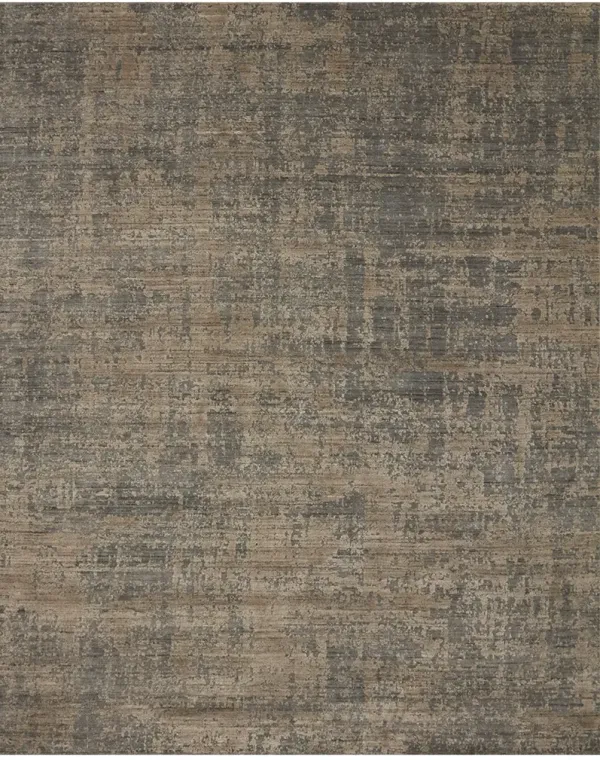 Arlo ARL03 Charcoal/Taupe 5'6" x 8'6" Rug