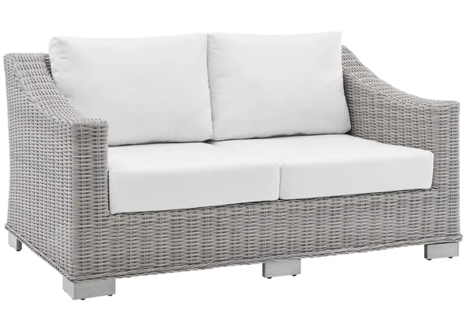 Modway - Conway Sunbrella® Outdoor Patio Wicker Rattan Loveseat