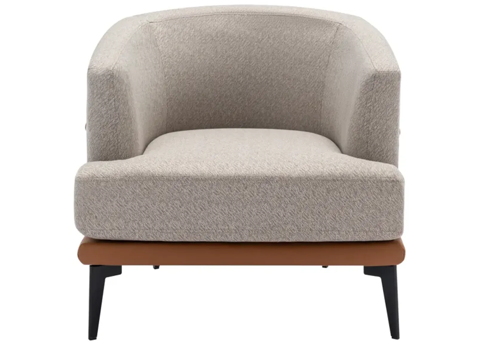 Merax Modern  Barrel Chair Upholstered Accent Chair