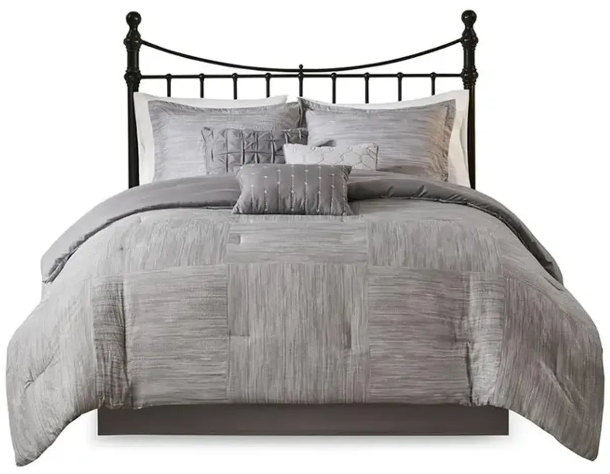 Belen Kox Grayson Seersucker 7-Piece Comforter Set, Belen Kox