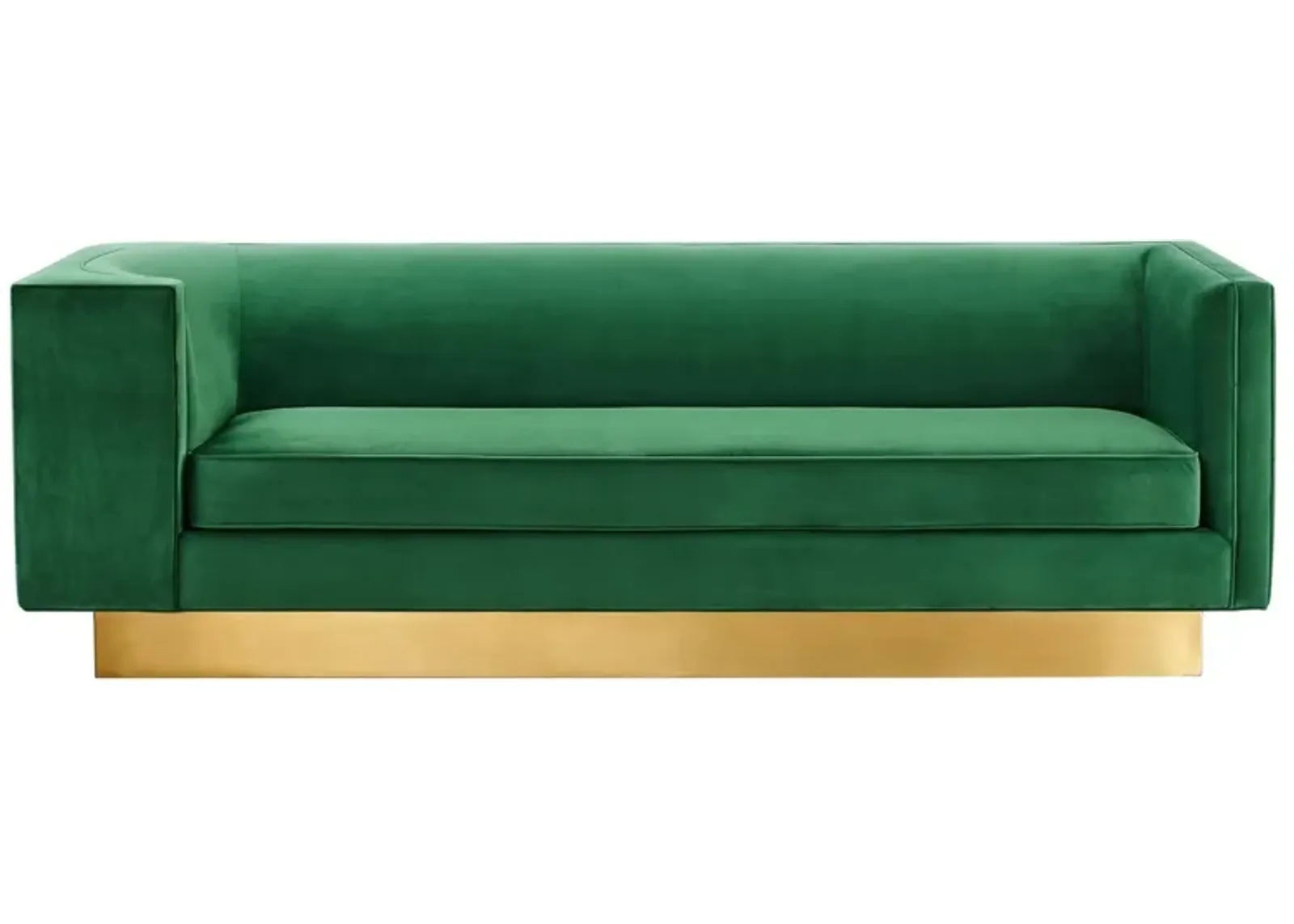 Eminence Upholstered Performance Velvet Sofa