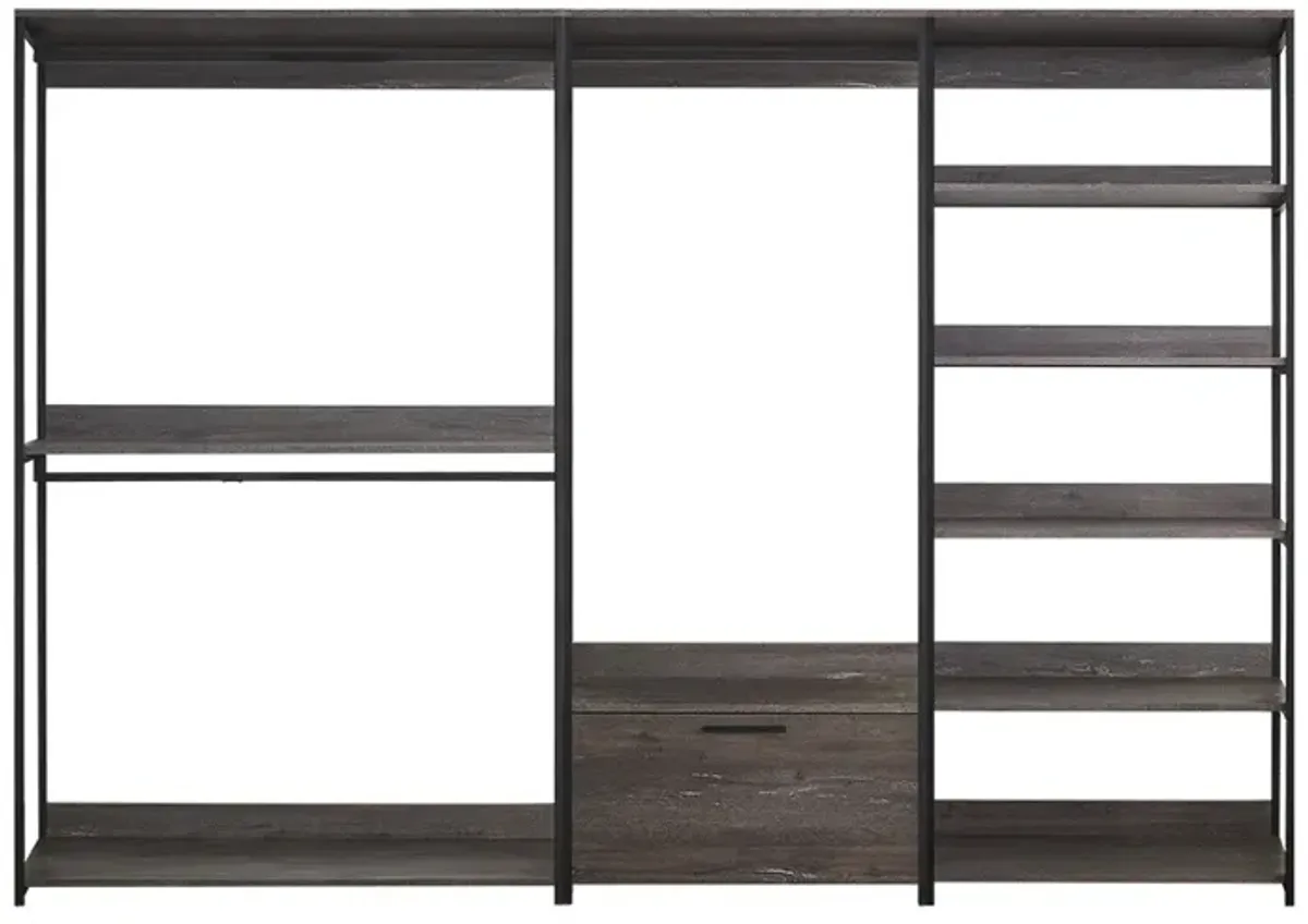 FC Design Klair Living Wood Walk-in Closet System