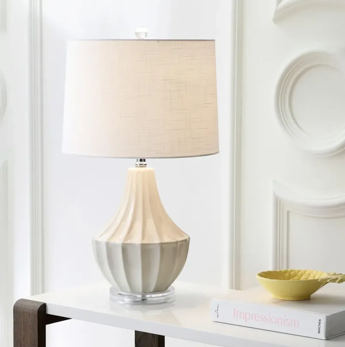 Tate Ceramic LED Table Lamp