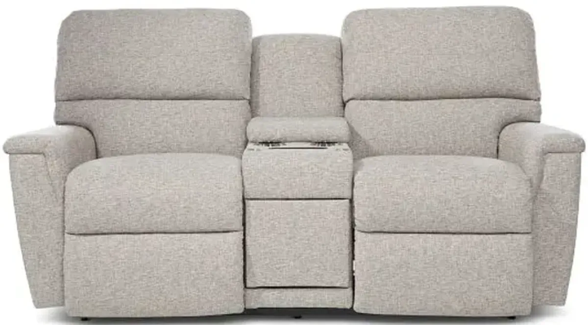 Ava Power Reclining Loveseat with Headrest & Console