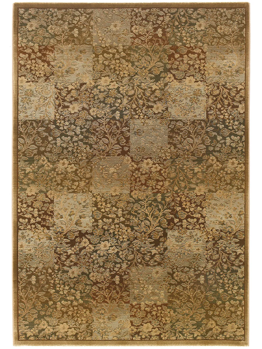 Generations 6' Green Rug