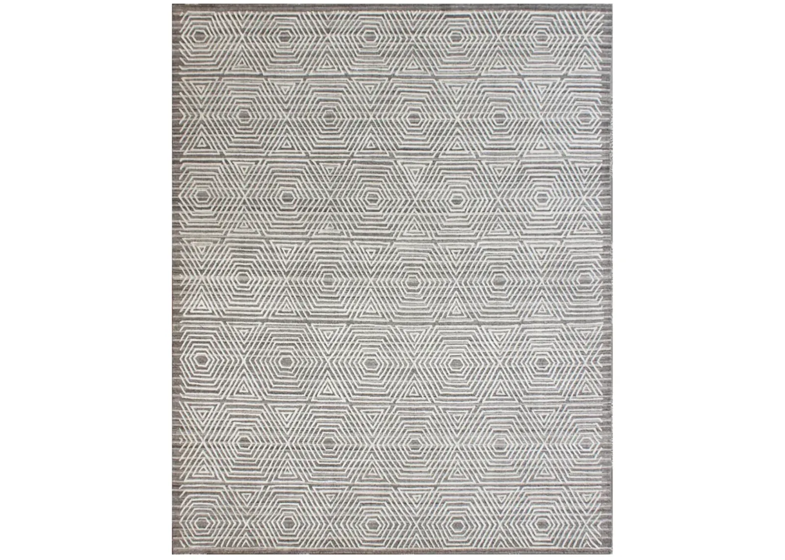 Himalaya HIMHLA51 Silver 9" x 12" Rug