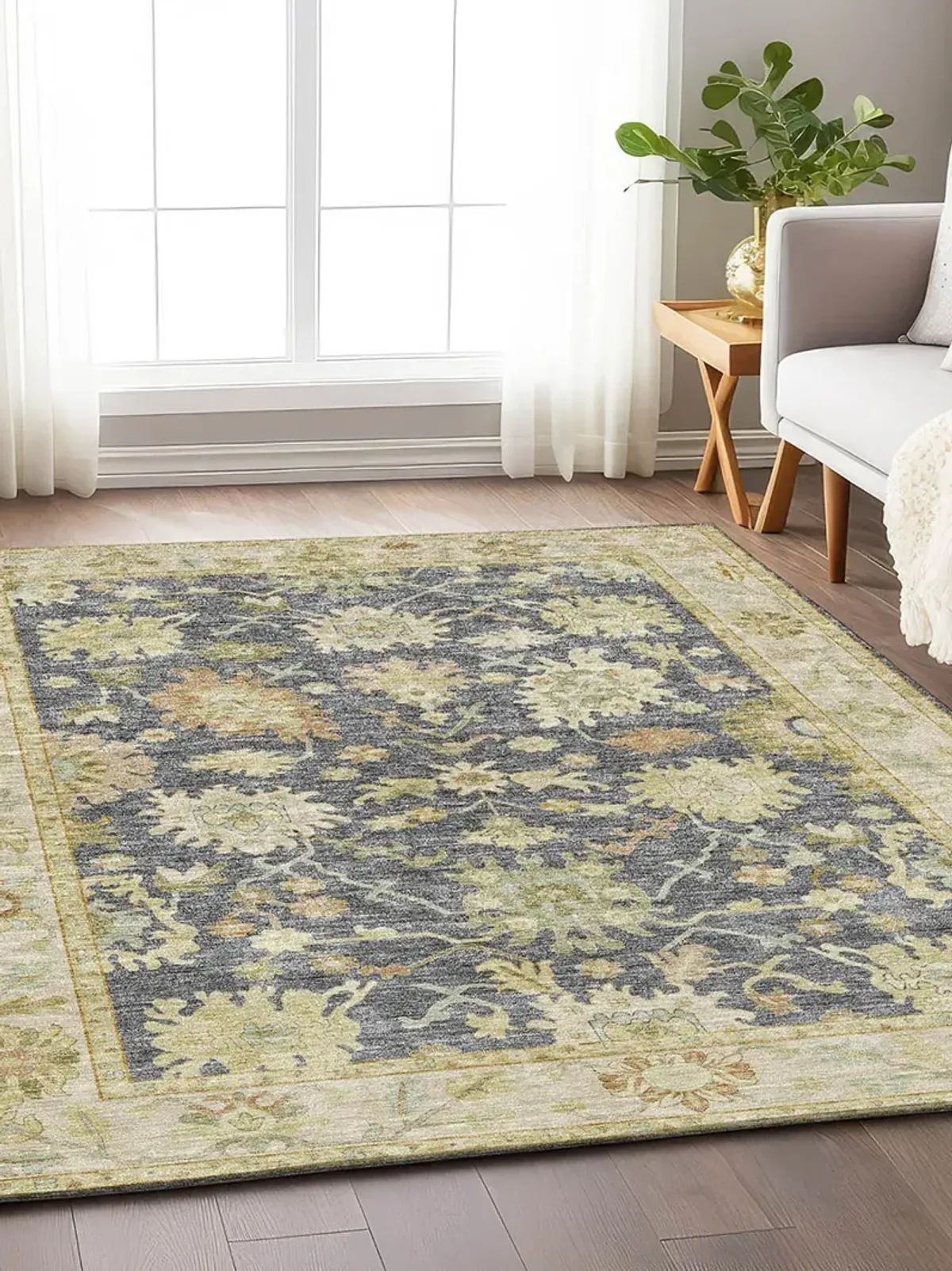 Hatay HY2 Gray 30" x 46" Rug