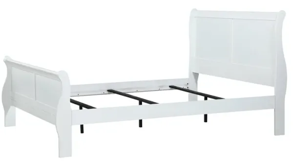 Streamdale Louis Philippe Queen Panel Sleigh Bed