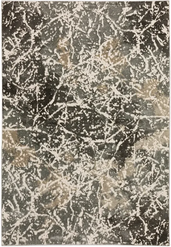 Karma KM28 Grey 2'3" x 7'5" Rug