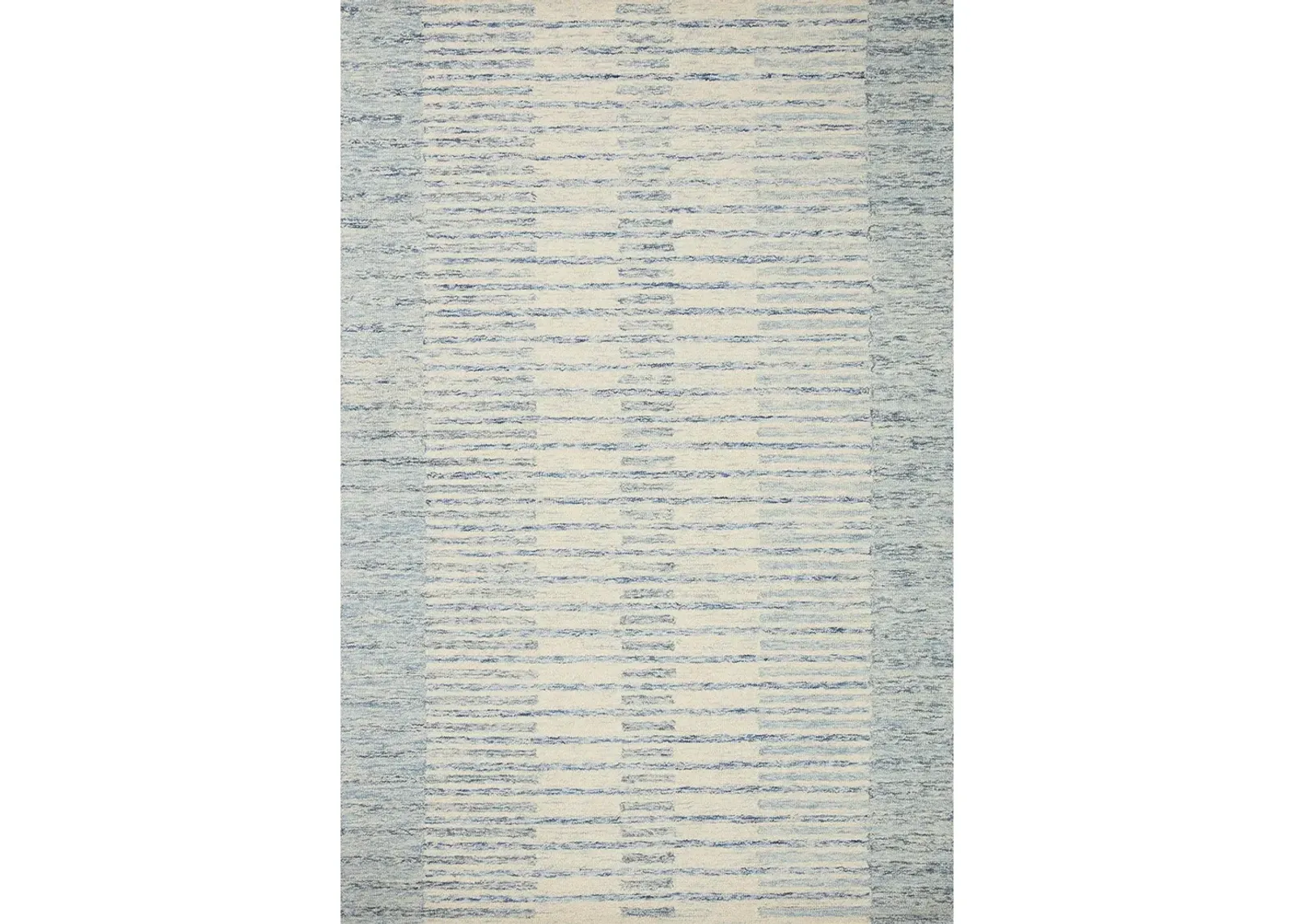 Chris CHR01 Ivory/Denim 5' x 7'6" Rug