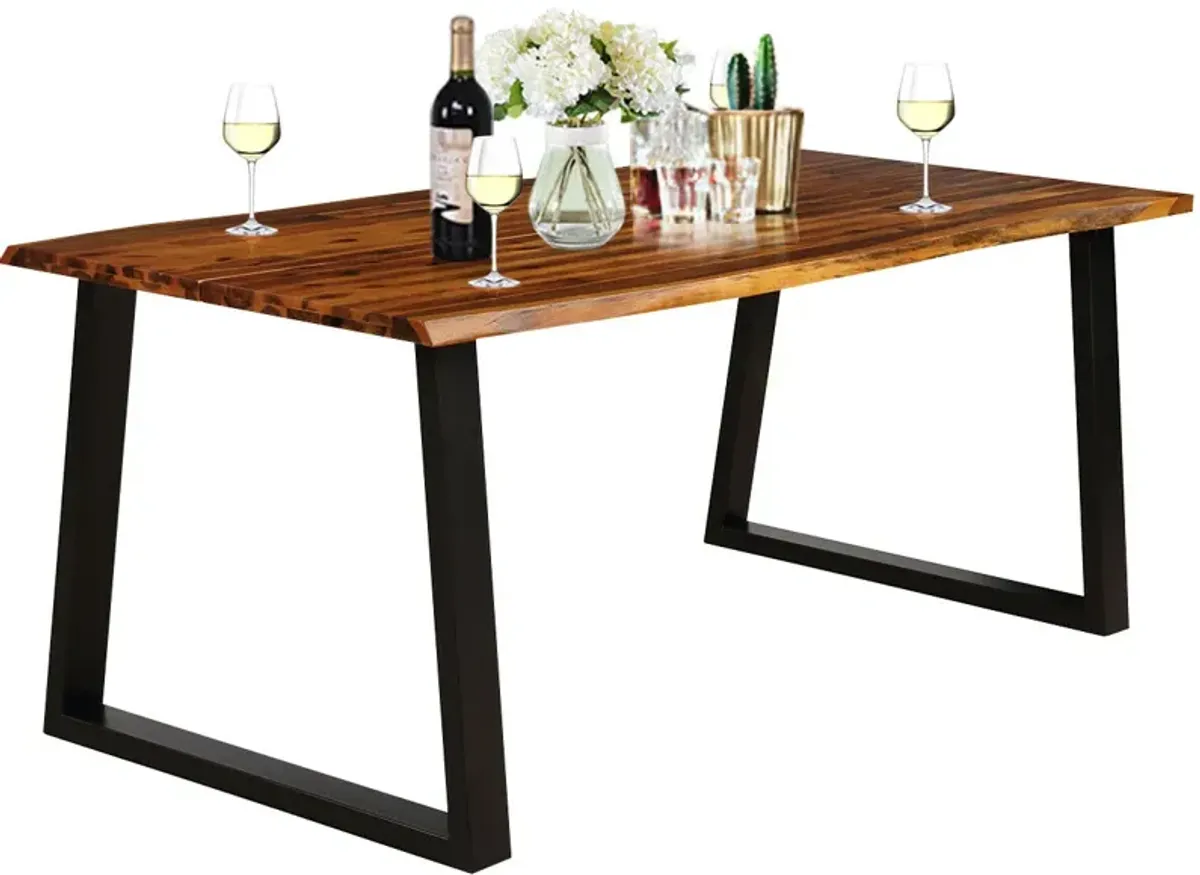 Rectangular Acacia Wood Dining Table