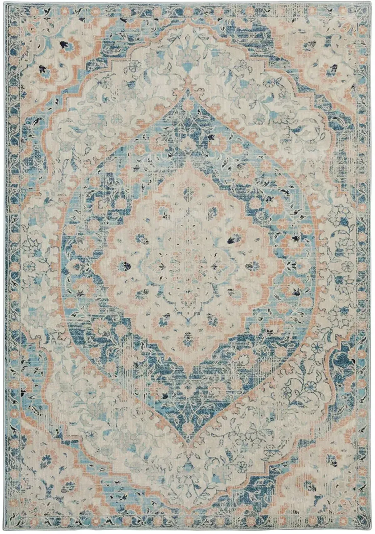 Xanadu 9'10" x 12'10" Blue Rug