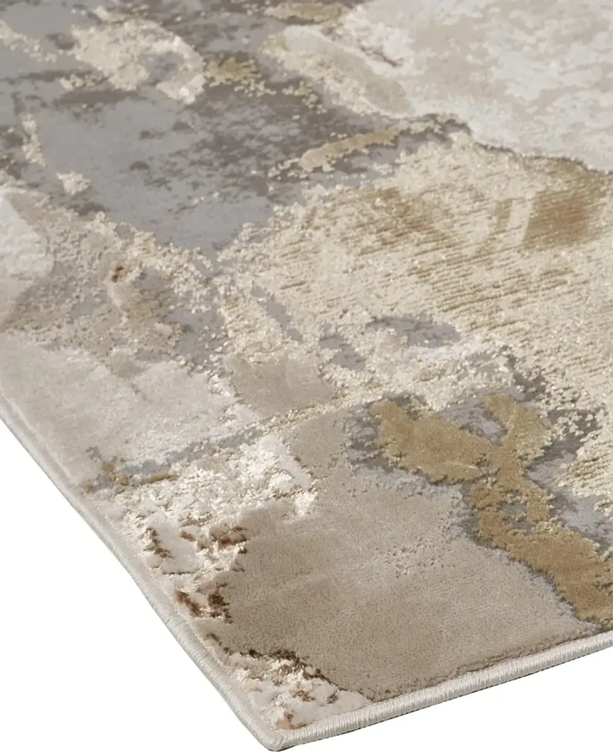 Aura 3737F Gray/Ivory/Gold 8' x 10' Rug