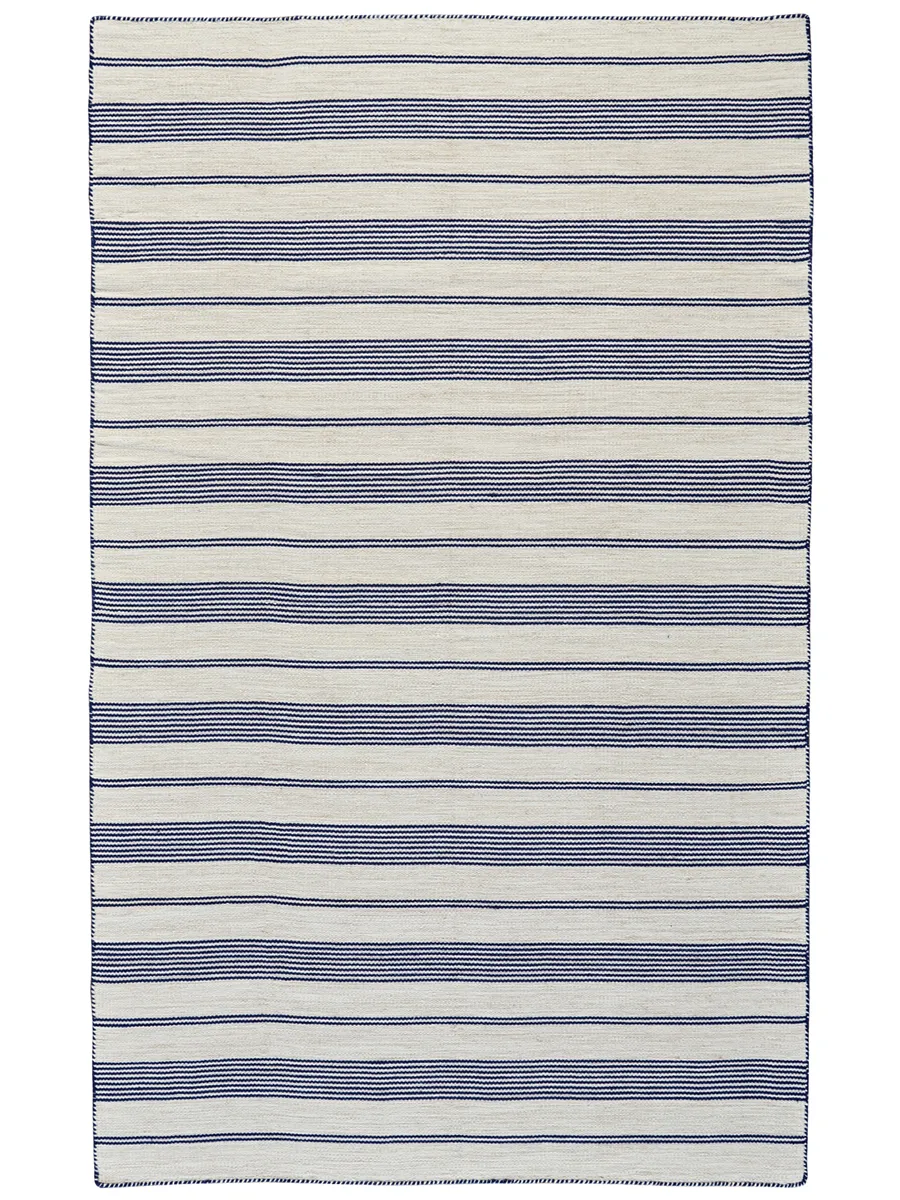 Duprine 0560F White/Ivory/Blue 8' x 11' Rug