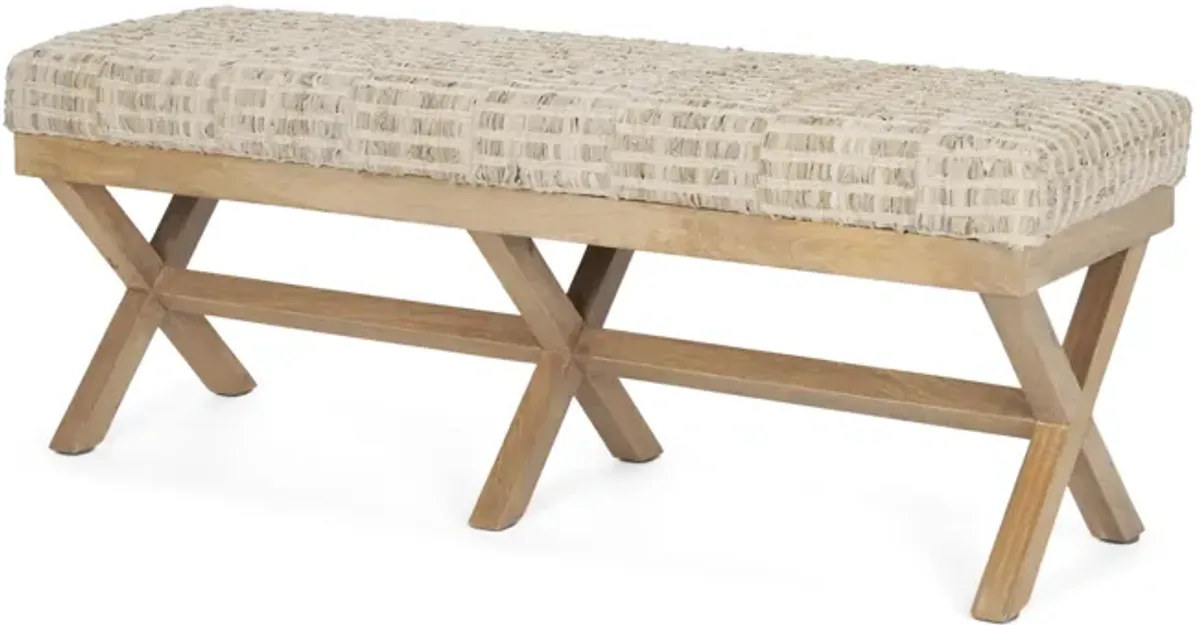 Solis Beige Bench