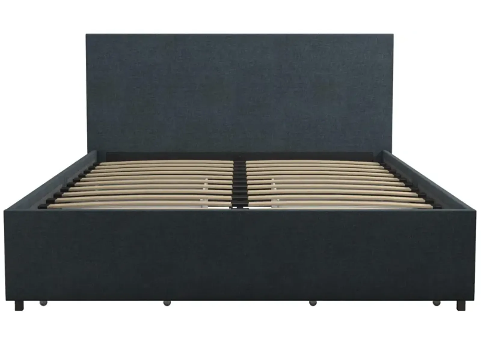 Novogratz Kelly Upholstered Bed with Storage Drawers