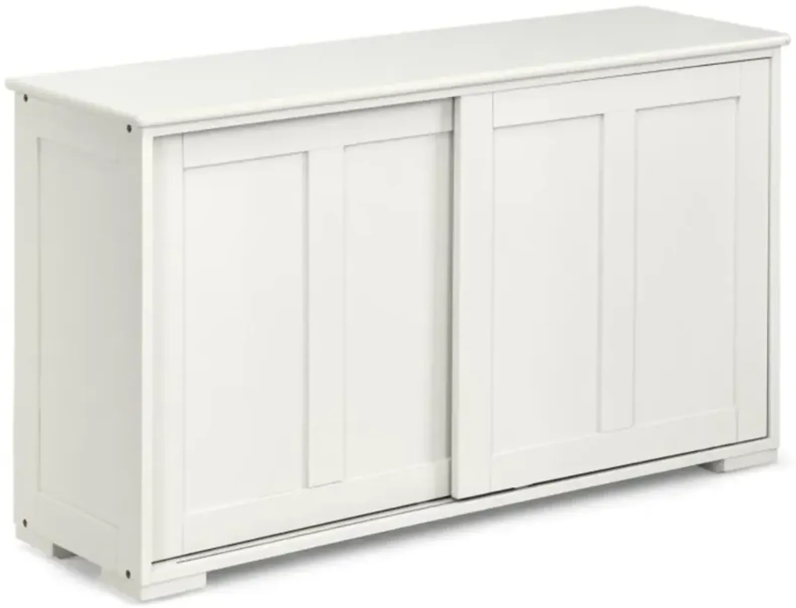 Hivvago Kitchen Storage Cupboard Cabinet with Sliding Door