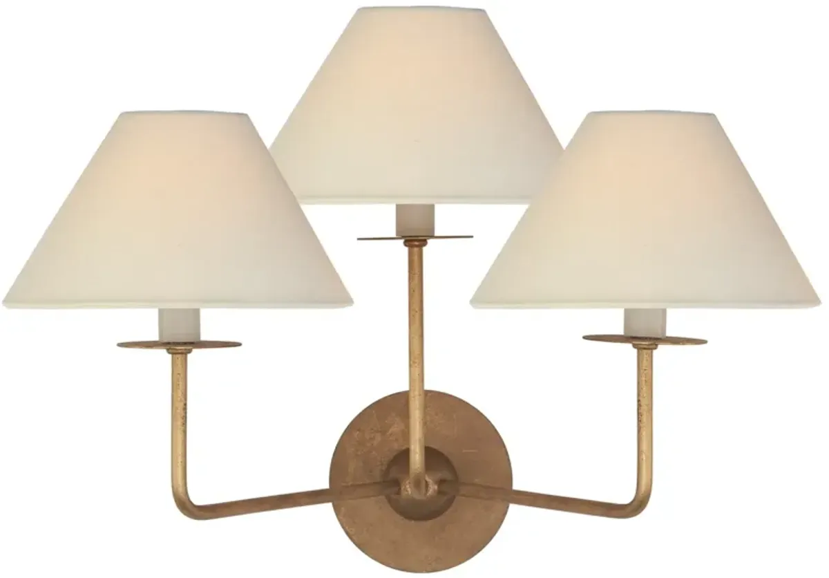 Kelley Medium Triple Sconce