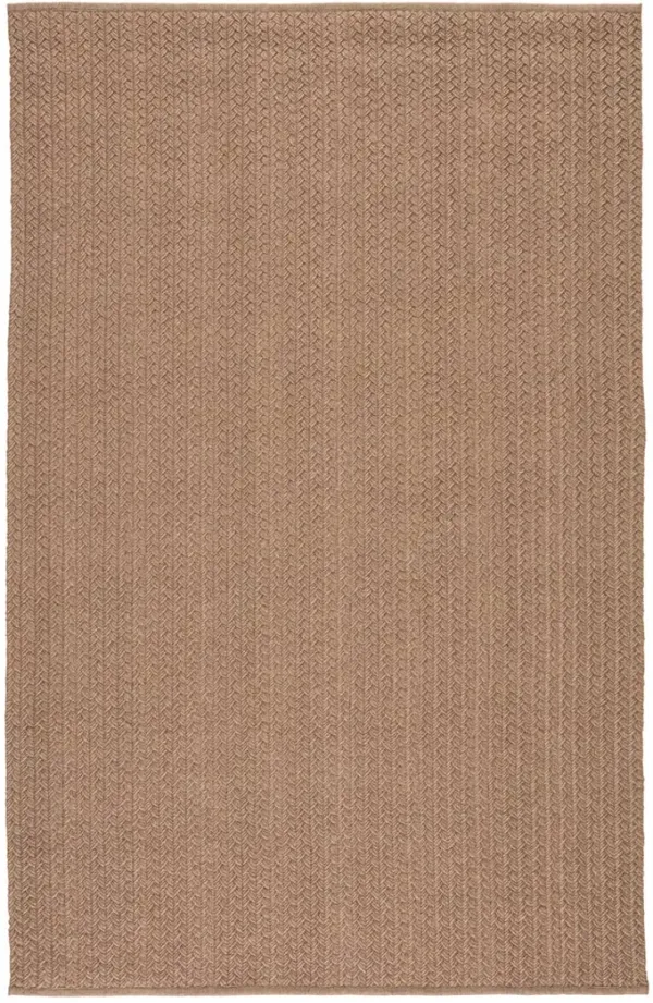 Nirvana Premium Iver Tan/Taupe 5' x 8' Rug
