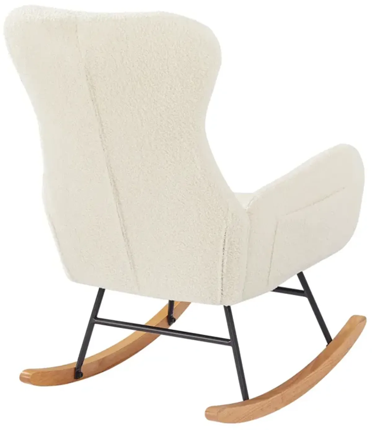 Teddy Fabric Rocking Chair